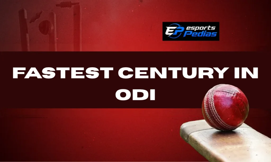 Fastest Century in ODI